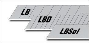 Jakie jest przeznaczenie ostrzy bez segmentów LB-SOL?